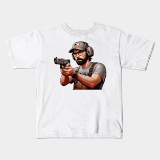 Tactical Man Kids T-Shirt